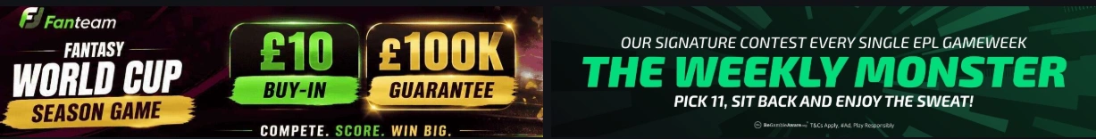 fanteam new customer offer